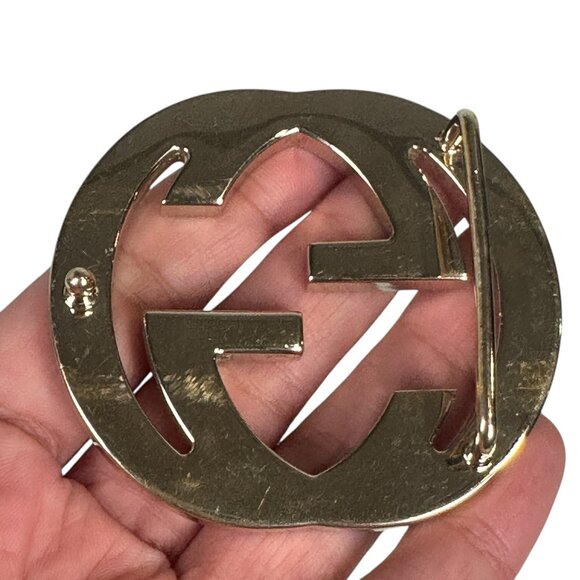Gucci GG Gold Belt Buckle Only - Picture 8 of 11